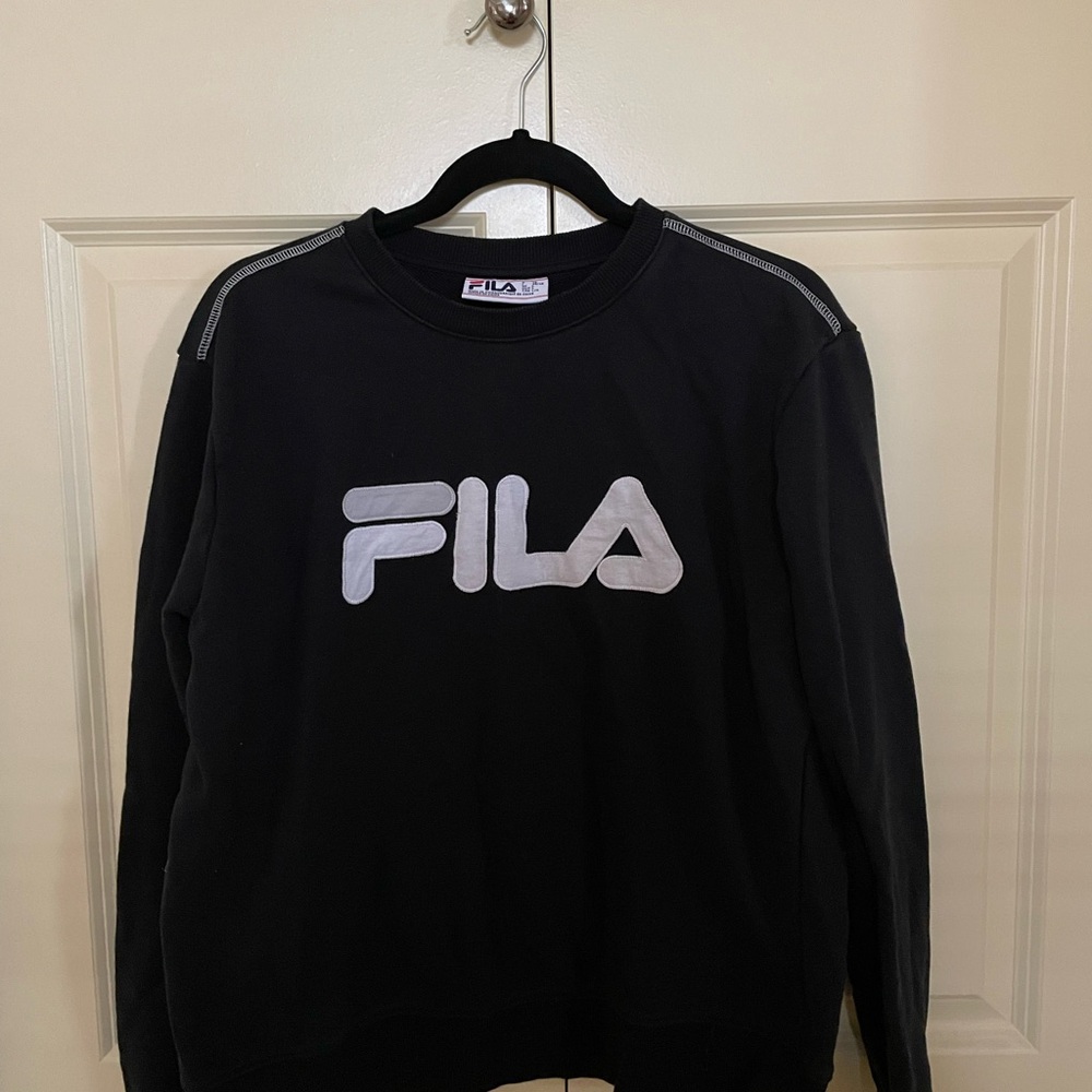 Fila Black Sweat top
